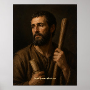 Santo Tiago Menor Impressão de Arte