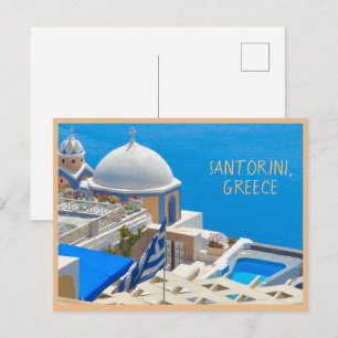 SANTORINI, GRÉCIA Cartão postal