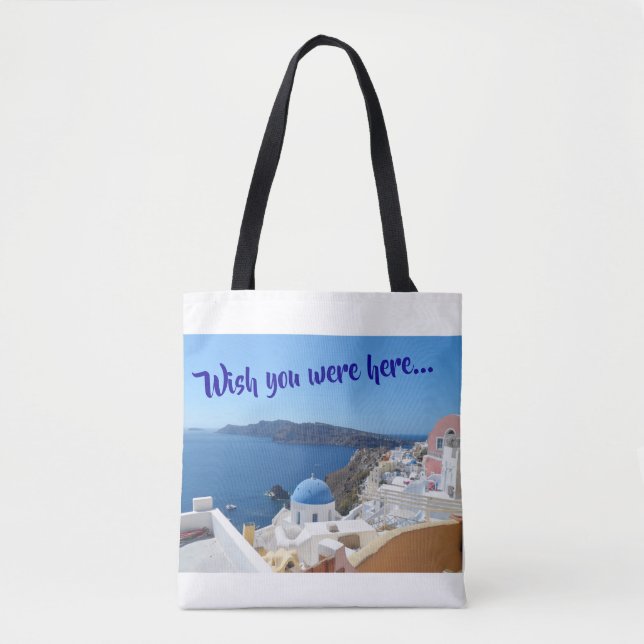 Santorini Tote Bag (Frente)