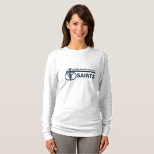 Santos do TCA - t-shirt da Longo-Capa da mulher