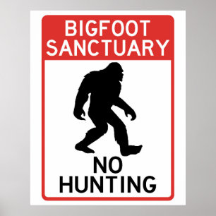 Santuário Bigfoot (Sasquatch), sem Poster de caça