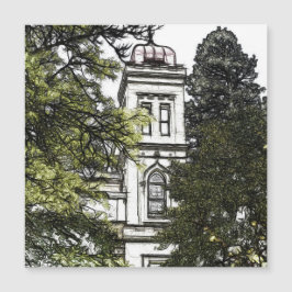 Santuário entre o Cartão Magnético das Árvores