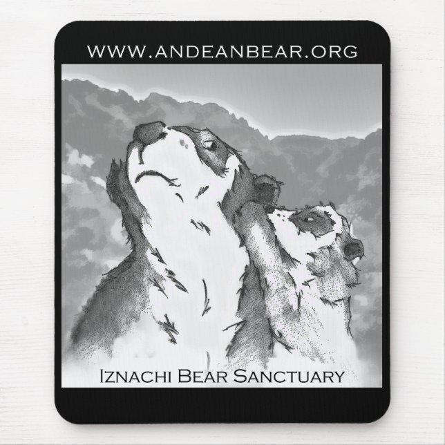 Santuário Mousepad do urso de Iznachi (Frente)