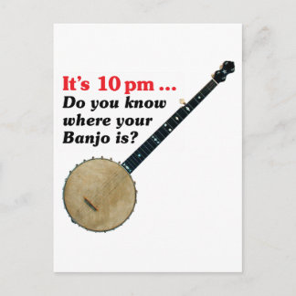 São 22 horas... Cartão Postal