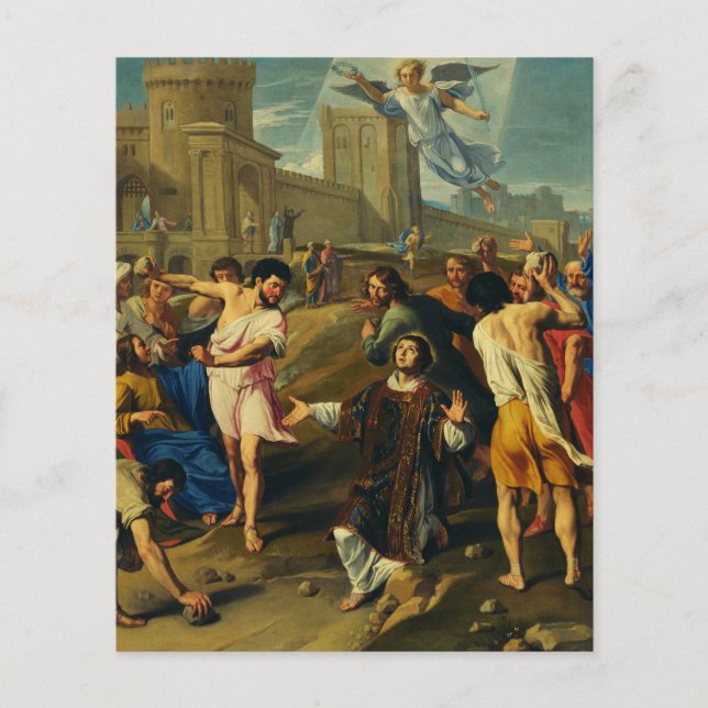 São Estêvão o Protomártir Iconografia da Arte (Frente)