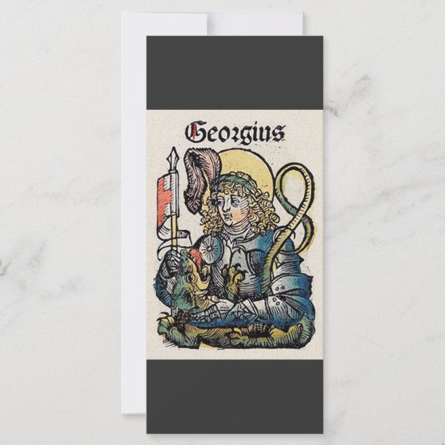 São Jorge e o Dragão Grande Mártir (Frente)