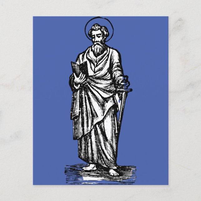 São Paulo Apóstolo com Espada Arte Sacra (Frente)