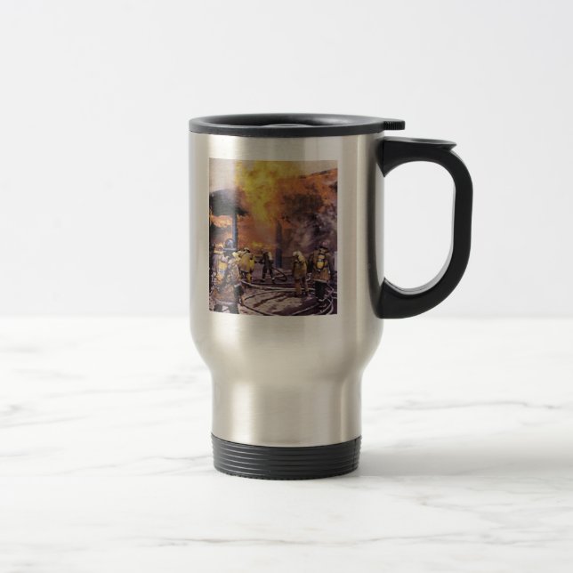 SAPADORES-BOMBEIROS: Apenas um outro dia! - caneca (Direita)