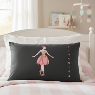Sapatilha de Ballet Rosa e Preta Personalizada