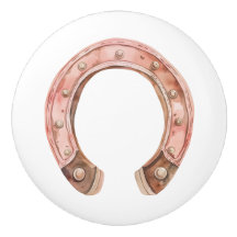 Sapato de Cavalo Ocidental Rosa