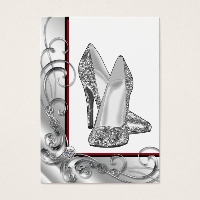 Sapato Scarpin Brilho (Frente)