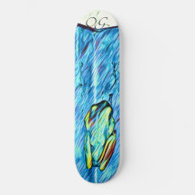 Sapo arco-íris skate
