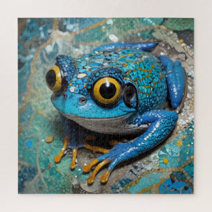 Sapo Azul Bonito, Azul, Quebra-cabeça