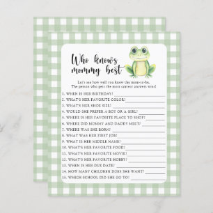 Sapo bonito - Quem conhece melhor a mamãe