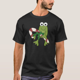 Sapo com Camisetas e presentes de canas doces
