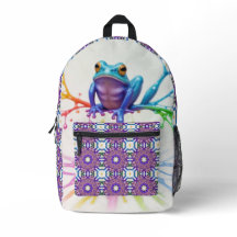 Sapo de Artista Vibrante Encantado