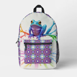 Sapo de Artista Vibrante Encantado