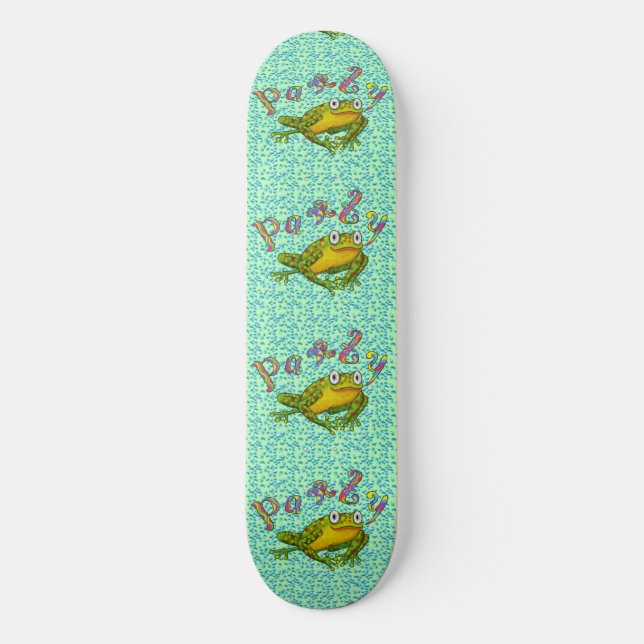 Sapo de Festa  Skateboard  (Frente)