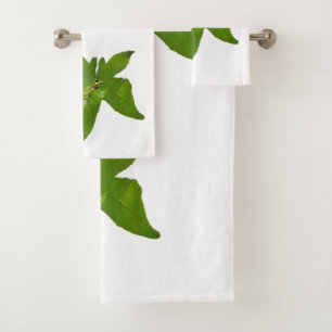 Sapo De Folha De Uva Verde, Conjunto De Toalhas De