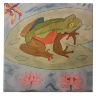 Sapo De Verão, Azulejo De Cerâmica