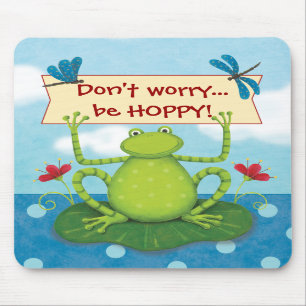 Sapo do pulo - não se preocupe… Seja Mousepad