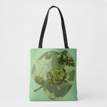 Sapo e Bolsa Lily Pad