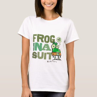 Sapo em um t-shirt do terno (vário)