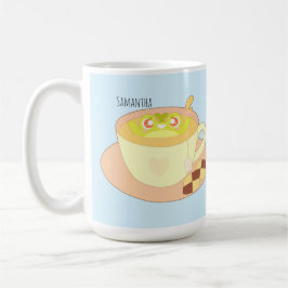 Sapo em xícara de chá