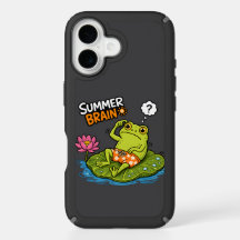 Sapo Engraçado Cérebro de Verão|Sapo de Desenho An