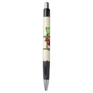 Sapo Engraçado Tocando Caneta de Violão