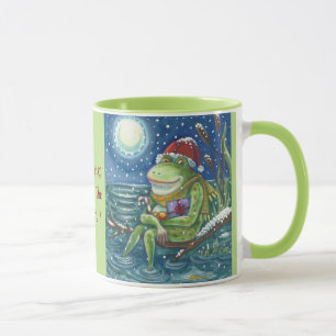 Sapo na CANECA do NATAL do registro