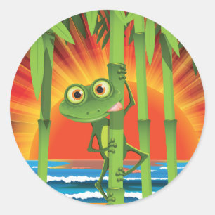 Sapo Nos Adesivos Bamboo