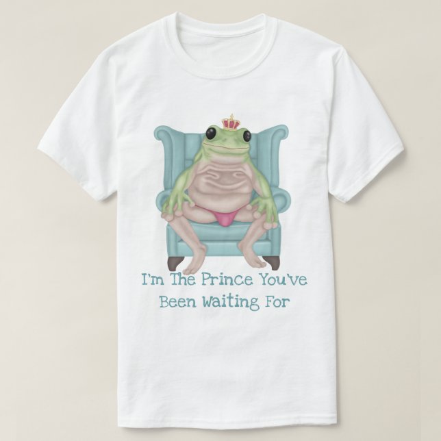 Sapo Prince T-Shirt (Frente do Design)