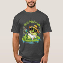 Sapo Relax – Camiseta de Vibrações Divertidas e Re