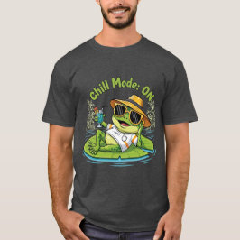 Sapo Relax – Camiseta de Vibrações Divertidas e Re