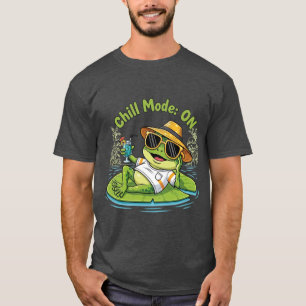 Sapo Relax – Camiseta de Vibrações Divertidas e Re