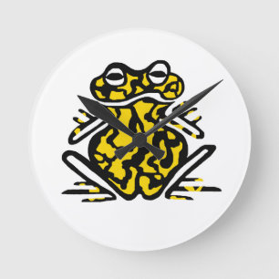 Sapo - relógio redondo