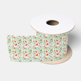 Sapo Whimsical muitos balões cardíacos