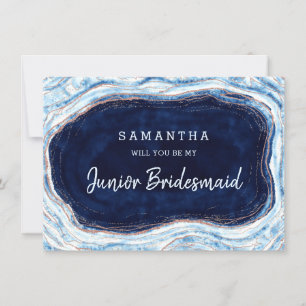Sapphire Geode Seja Minha Proposta De Bridesmaid J