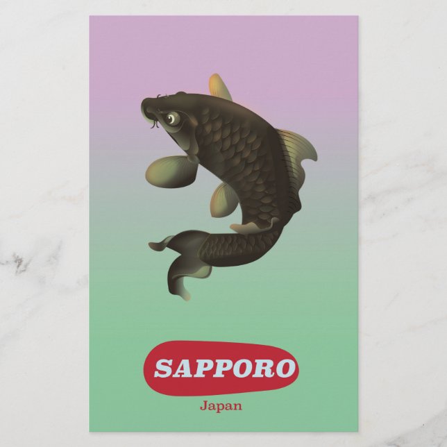 Sapporo Japan Vintage poster (Frente)