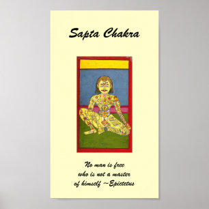 Sapta Chakra - poster / impressão