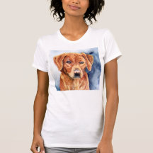 Sara o t-shirt do golden retriever