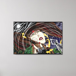 Sara Rosa no Pond Stretered Canvas Prints