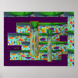 Saraiva ao poster da colagem dos vegetarianos