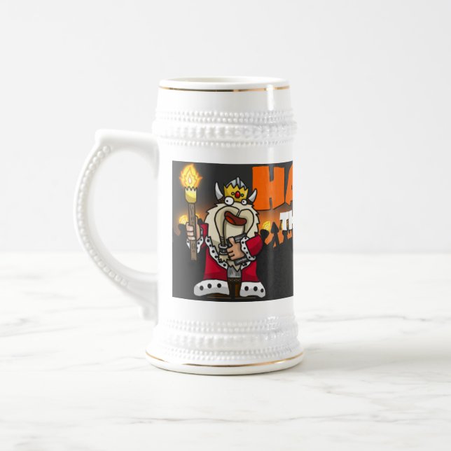 Saraiva ao rei - caneca de cerveja (Esquerda)