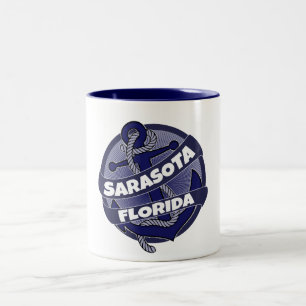 Sarasota Flórida, caneca de café