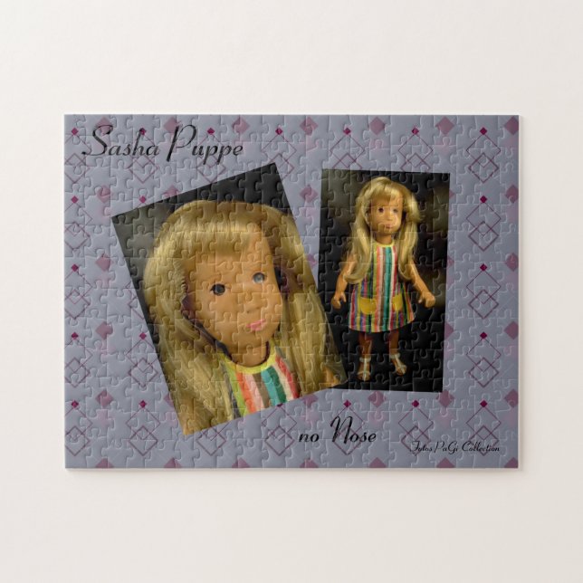 Sasha Doll Quebra-cabeça no Nose (Horizontal)
