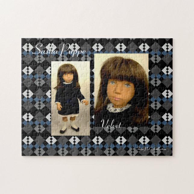 Sasha Doll Quebra-cabeça Velvet (Horizontal)