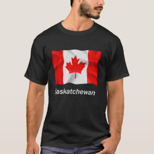 Saskatchewan - t-shirt escuro básico