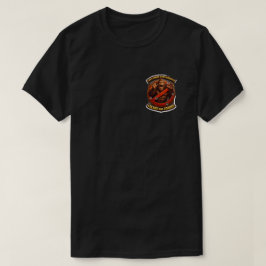 Sasquatch caçando crista bolsilho camisa carregada